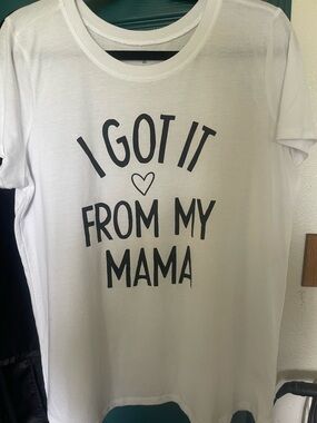 torrid White Graphic Slim-Fit Tee with Back Print